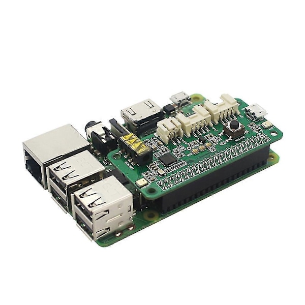 ReSpeaker 2-mic Pi Hat Udvidelseskort Til Raspberry Pi 4b/3b+/3b/zero
