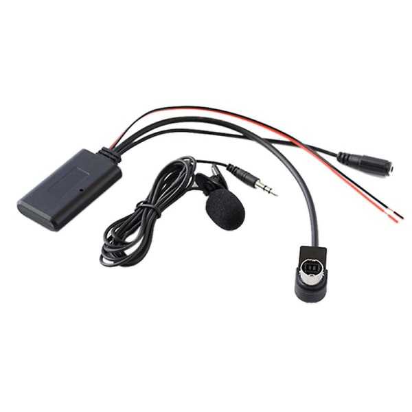 Auton Bluetooth Aux -sovitin Langaton Ääni Puhelu Handsfree Mikrofoni Alpine KCA-121b Ai-net