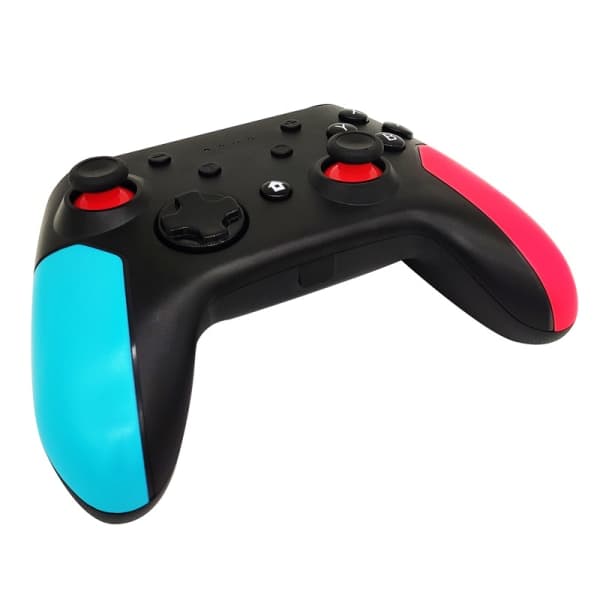Trådløs Pro-controller til Switch/Switch Lite Remote Pro Controller Gamepad Joystick, Gyro Axis, Justerbar Turbo og Motion Support Wake Up（Rød-Blå）