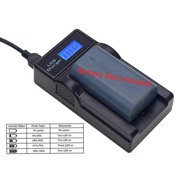 USB batteriladdare kompatibel Jvc Gz-mg630aek Everio Gz-ms100 Ms120 HDD-videokamera