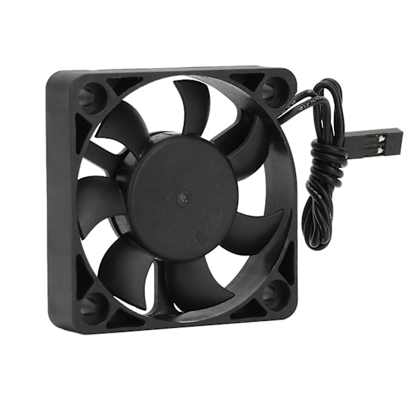 Traxxas RC-moottorin jäähdytystuuletin Kevyt rautamuovijäähdytys 50 x 50 mm Musta 7,4 V Nopeus