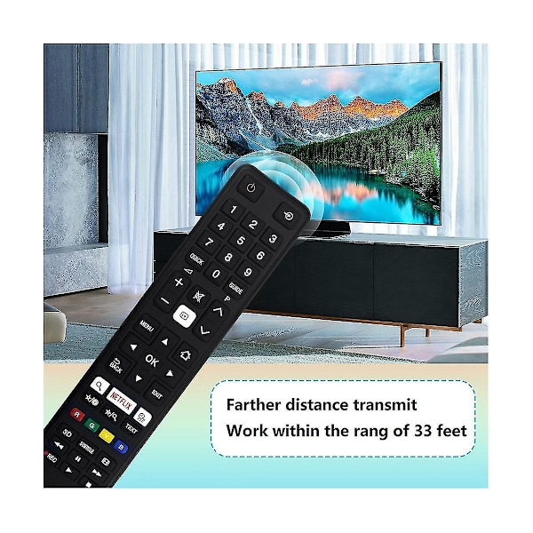 Ct-8053 Ersättningsfjärrkontroll för 4k TV 48u7653db 55u7653db 40u7653db U76-serien 49u6763dg 55u8660ev 65x9763db