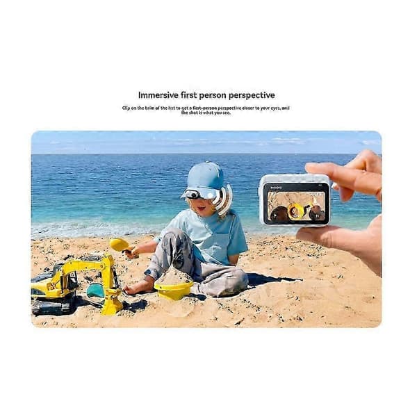 Til Insta360 GO 3S / GO 3 Clip Mount Hat Clip Quick Release Clamp Edition 0703
