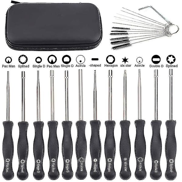 2-pack förgasarjusteringsverktygssats för små trimmer Weedeater Chain - Set med 12
