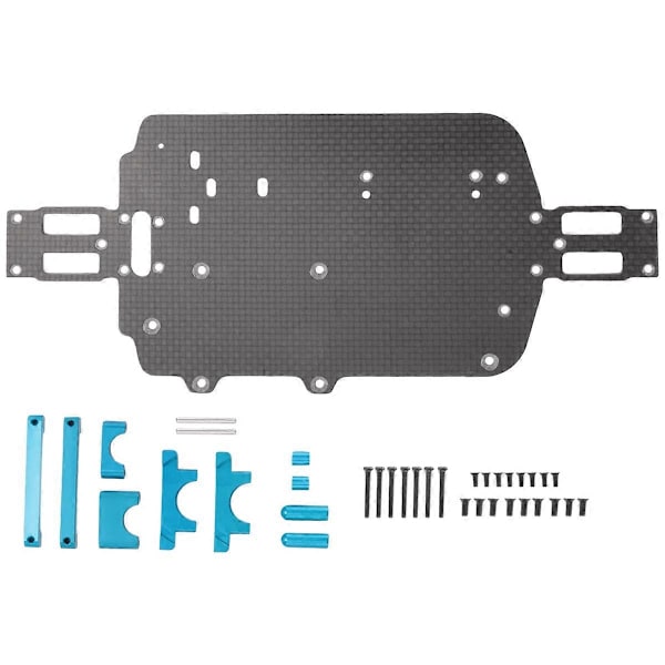 Uppgradera Kolfiberchassidelar för WLtoys A959 A979 A959B A979B 1/18 RC Bil Ersättning