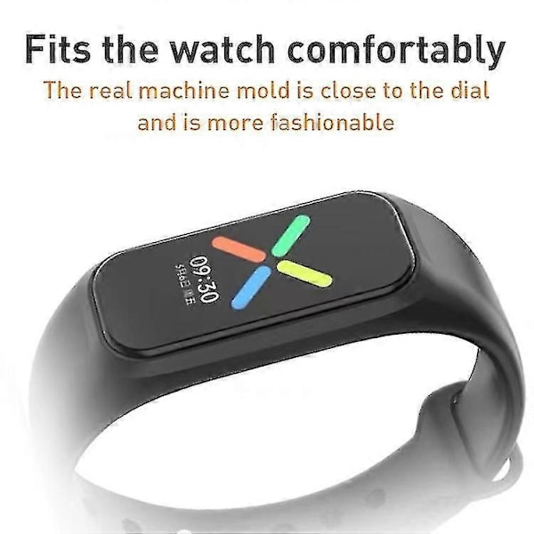 För Oppo Band Vitality Edition Vattentät Svettsäker Enfärgad Klockarmband