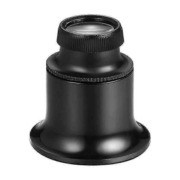 12 Stk. 20X Juveler Lup Forstørrelsesglas, Smykke Øje Lup Forstørrelsesglas til Ureparation, Diamant