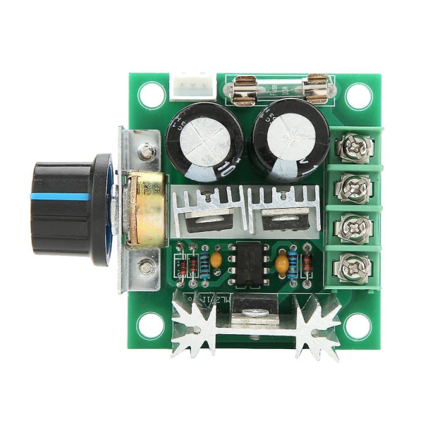 PWM DC-motorhastighetskontrollmodul 12V-40V 10A steglös variabel regulator