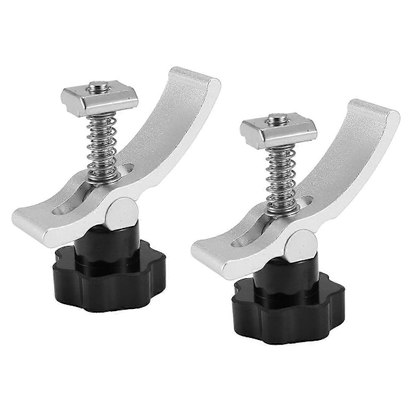 2 STK T-Track Mini Hold Down Klemmesæt, Kompatibelt med 3018 CNC Router Maskiner, 3018-PRO/ 3018-PROV