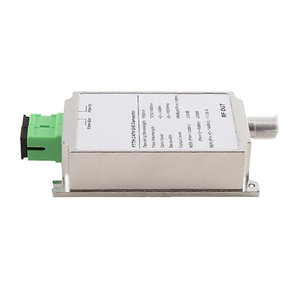 Mini CATV FTTH Vastaanotin Kuituoptinen WDM-solmu RF-muunnin Triplexer Minimode Sisäkäyttöön AGC 1310nm/155