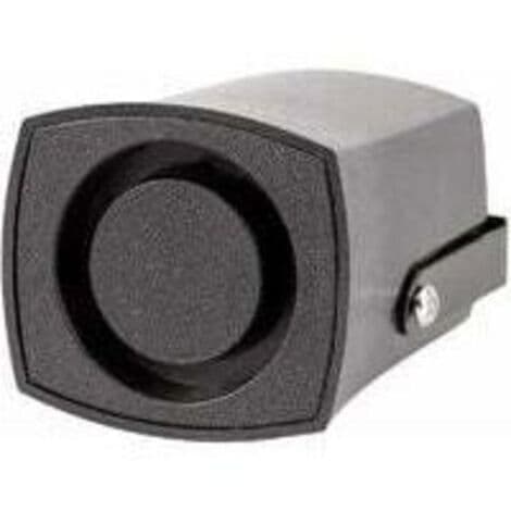 Bakalarm - Universal 12V Bil Bakalarm 115db Nødadvarselsbuzzer Sort