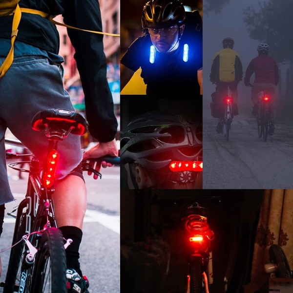 VOLCANO BICYCLE -valo - 120 lumenin LED-takavalo pyörään