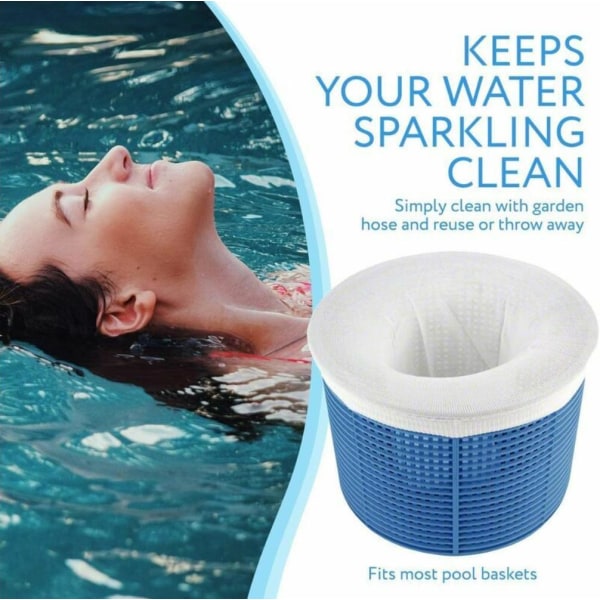 Dæk pool pool pool kurv kurve filter sokker affaldsfilter sokker Cover-10pccs