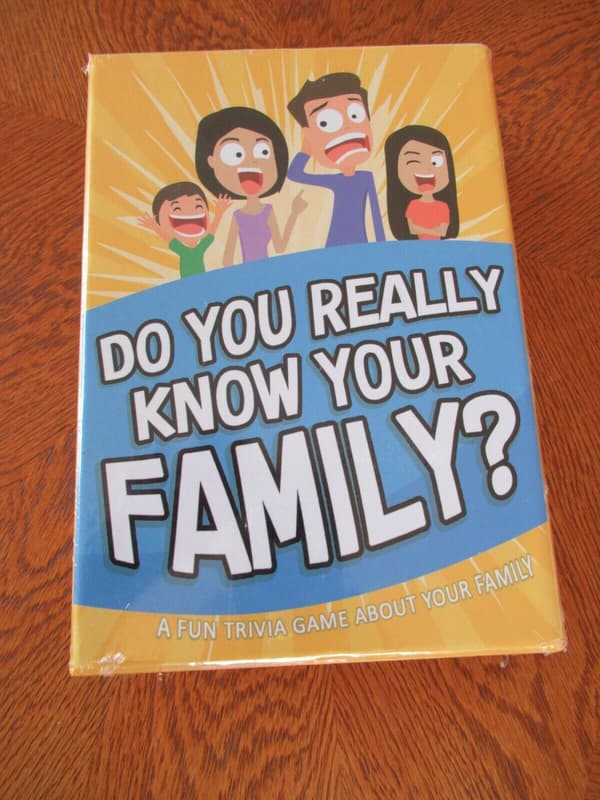 Konversationsstart Familjespel Kort