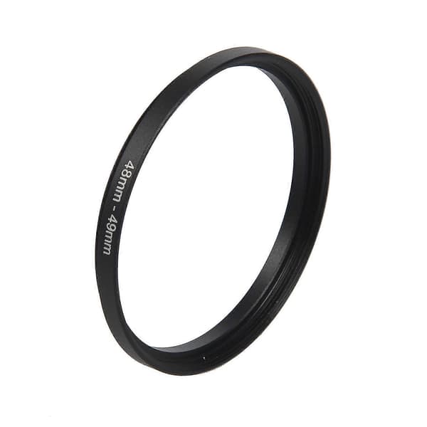 48mm til 49mm Kamera Filter Linse 48mm-49mm Step Up Ring Adapter