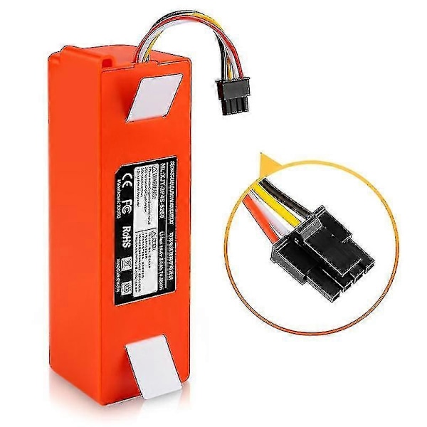 Laderbart batteri for Xiaomi Robot Roborock robotstøvsuger -1-