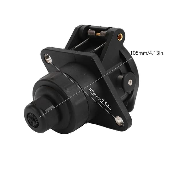 24V 15-pin Trailer Connector Adapter Stabil Ydelse til Campingvogn Båd RV