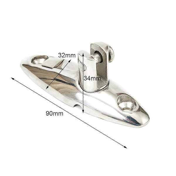 T316 Rustfrit Stål Quick Release Båd Top Dæk Hængsel Båd Kaleche Dæk Hængsel Marine Bimini Top Marine Hardware Tilbehør