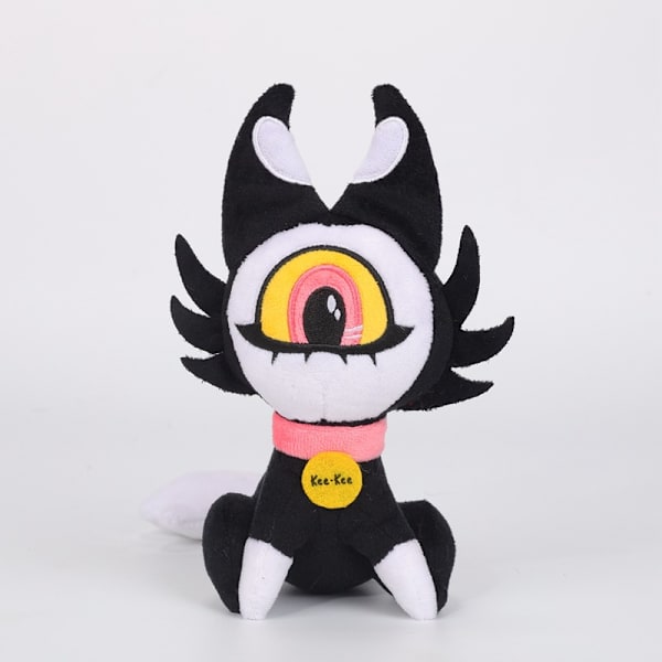 30cm Helluva Boss Fizzarolli plysjleke, myk plysjdyrdukke Robot Fizz Hazbin spillplysjdukke egnet for fangaver J