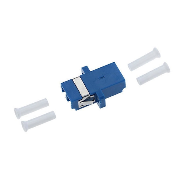 50 st LC Duplex Fiberoptisk Adapter LC Optisk Fiber Kopplare LC Fiberfläns LC Kontakt