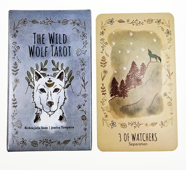 Den vilde ulv tarot  spådomskort