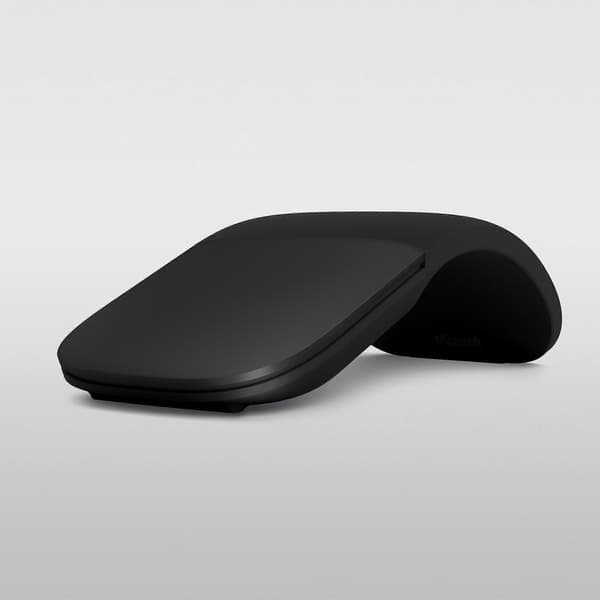 Microsoft Surface Arc -hiiri, molempikätinen, Bluetooth, Bluetrack, 1800 dpi