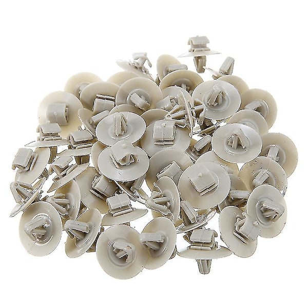 100 stk. Clips til Kangoo Trafic Primastar Opel Vivaro Side Moulding Nedre Beskyttelse Dørbeklædning