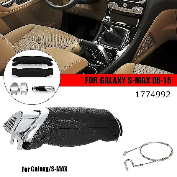 Håndbremshendel + Kabeltrekk Reparasjonssett for Ford Galaxy S-max 2006-2015 6g912783ab 6g91-2783-ab 6g912780pc 1774992 WG