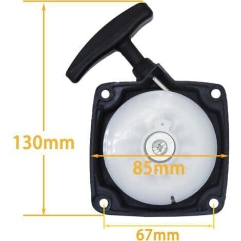 Rekylstarter, tilbehør til Rotfuchs Tarus Fuxtec Timbertech BC52, BC520 gressklippere