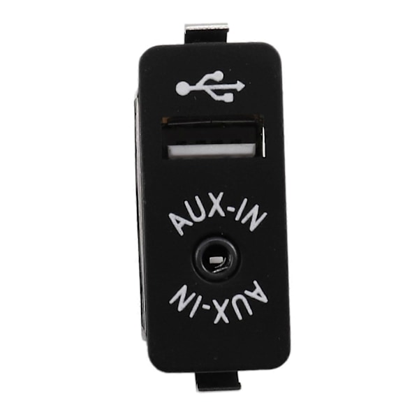 Bil USB AUX In Plugg Auxiliär Ingång Socket Adapter för E81 E87 E90 F10 F12 E70 X4 X5 X6