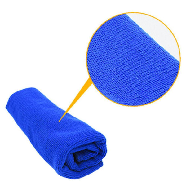 50 stk Mikrofiber Rengjøringskluter - Høy Tetthet, Ultra-Myke Kluter for Bil, Bil og Multifunksjonell Rengjøring qhs