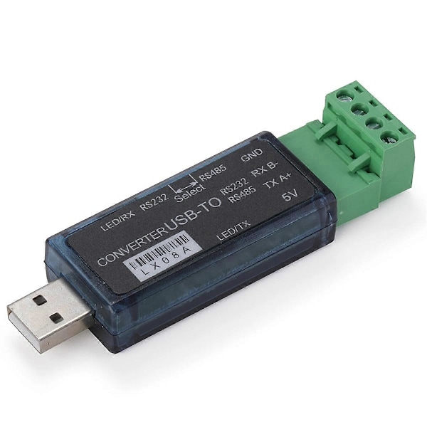 LX08A USB till 485, USB till RS232 485 Dubbelfunktionsomvandlare