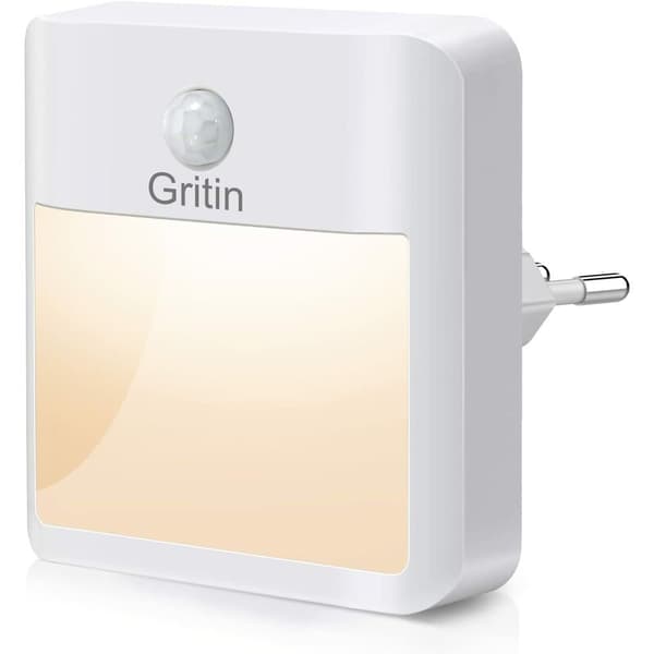 Plug-in LED-nattlampa med rörelsesensor