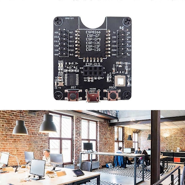ESP8266 Utvecklingskort Testbrännare Fixtur Verktyg Programmerare Nedladdare