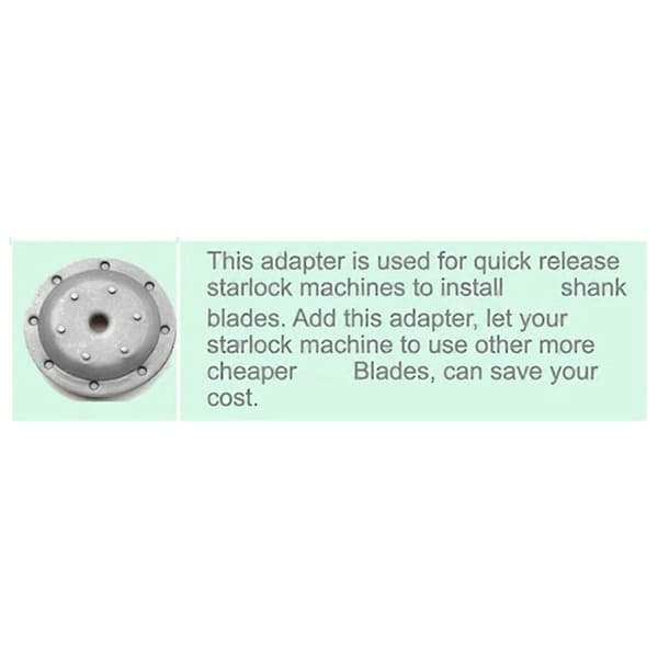 Multiverktygs Skaftadapter för Starlock System Multimaster Elverktyg Oscillationsågbladsadapter