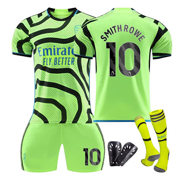 2324 Arsenal borta grön vuxen barn träning overall tröja sportkläder fotboll NO.10 XS