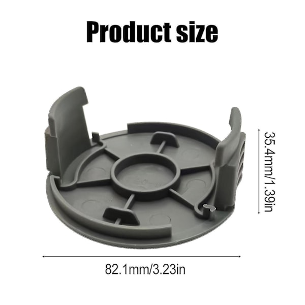 4 stk F016f05320 erstatningsspoledeksel, Bosch F016f05320 trimmer spoledeksel for Bosch Easygrasscut 23, 26, 18, 18-230, 18-260, 18-26