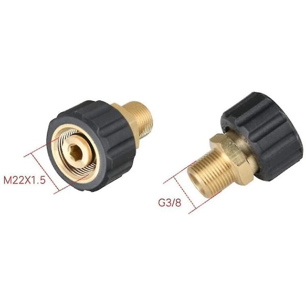 Dyseadapter for høytrykksvasker - M22f G3 / 8f