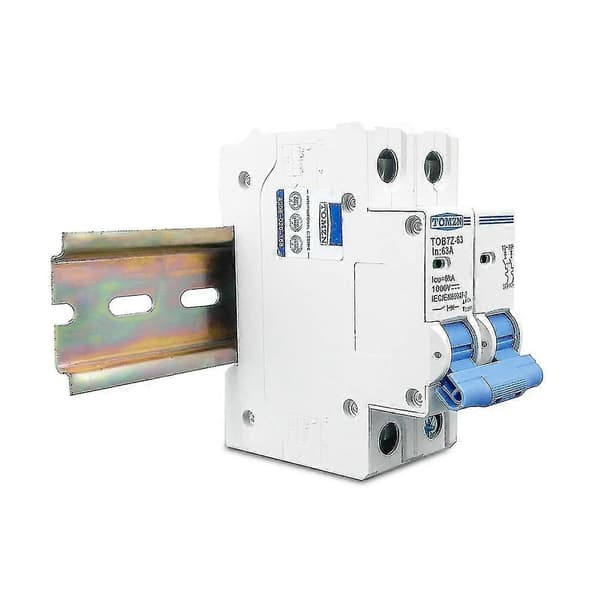 2p DC 1000V Solcelle Mini Afbryder DC MCB Afbryder til PV System, 63A