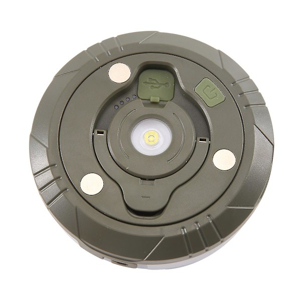 LED-campinglampor, USB-uppladdningsbar, färgglatt varmt ljus, 2-i-1, 10 m ljusslinga, måttband, stämningsbelysning, campingtältlampa