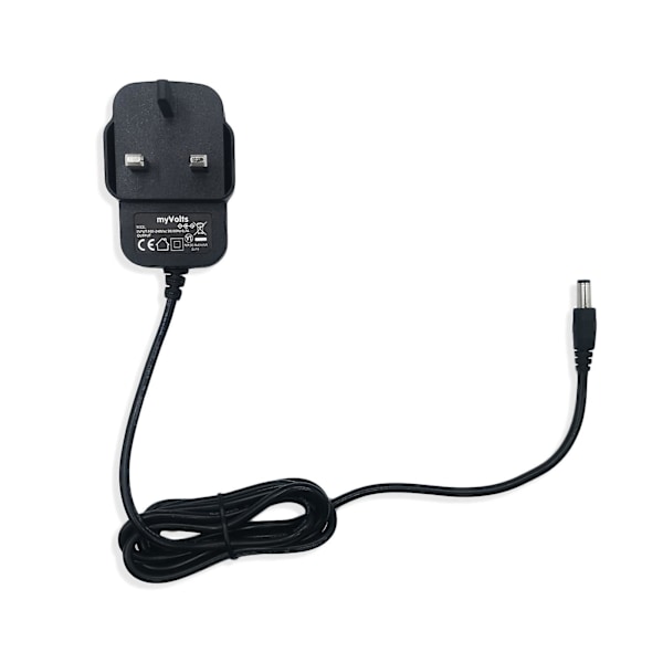 12V myVolts ersättningsströmförsörjning kompatibel med Tascam Porta 02 Ministudio MKII Recorder