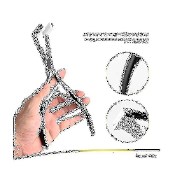 Tape-in Hårextensions Tang - Rustfritt Stål - Flat Overflate - Tang for Forsegling av Tape