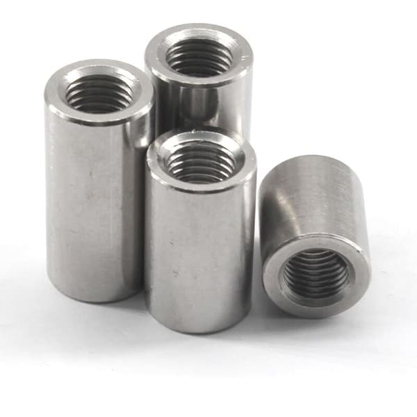(Pakke med 30) M3 6x8mm 304 rustfritt stål runde muttere lange skaftmuttere