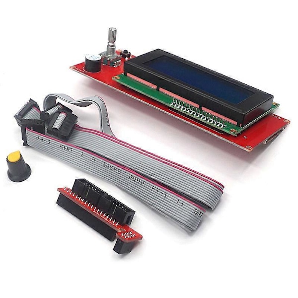 Smart Display Controller Ramps 1.4 2004 LCD-kontroller med adapter lämplig för 3D-skrivare RepRap A