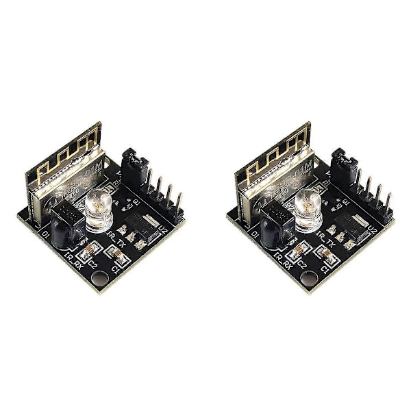 2X ESP8285 ESP-01M IR Sändtagare Wifi Trådlös Modul Fjärrkontroll Switch Utveckling Lärande B