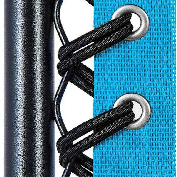 Fritidsstol tilbehør bog elastisk gummibånd bungee slidtræk snor kostring reb-sort, 2stk 2,2m, 2stk 1,4m