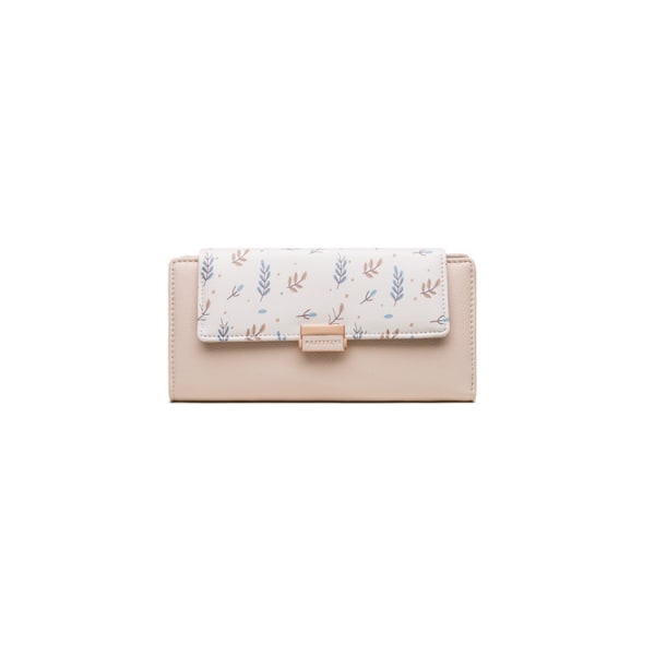 Naisten lompakko Simple Print Fashion Suurikapasiteettinen lompakkokytkin