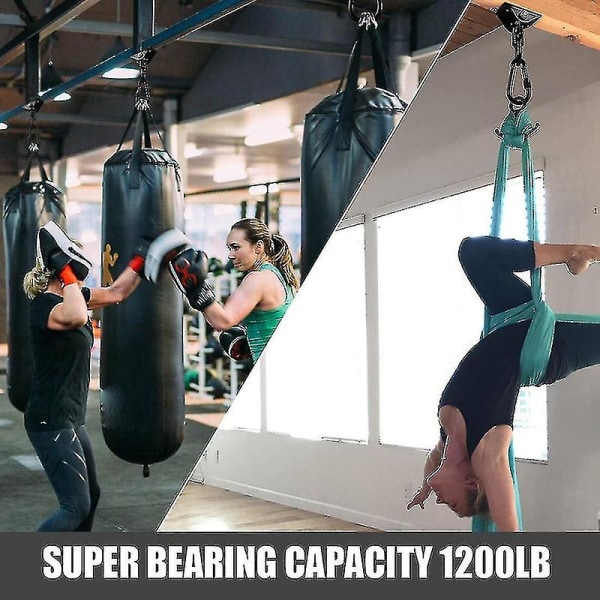 2024 New Ceiling Hook Hanging Chair - 360 Rotate Swing Hanger - 450kg Swing Suspension Hook For Punching Bag, Hammock