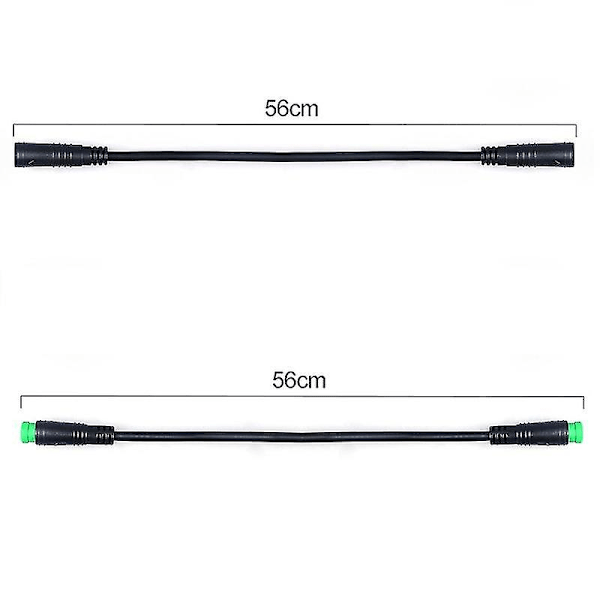 Elektrisk Sykkel Ebike 5-Pols Hann Til Hann Display Forlengelseskabelkontakt For Midtmotor Bbs01/bbs