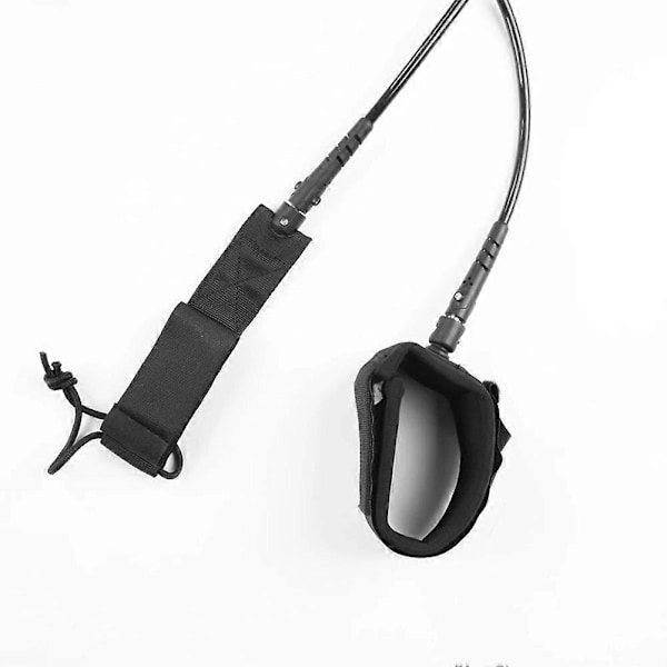 Surf Sup 251cm Surfing Leash Säkerhets Rak Fotlina Paddel Fotlina För Surfbräda Surfbräda Ankel Leash Super Stark Paddel